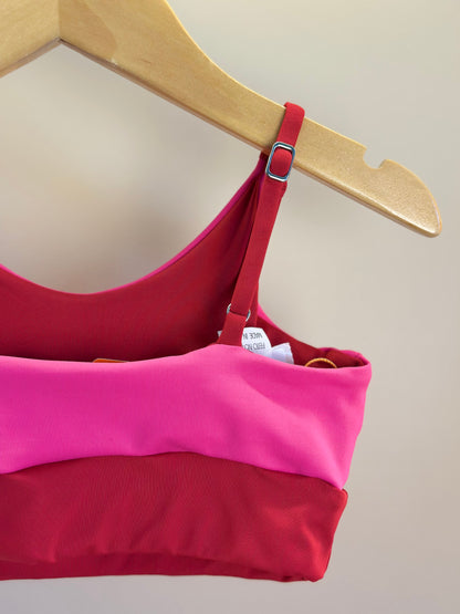 Conjunto Infantil Top Sara Maxxi e Shorts Dani Oncinha Pink - Siri Sport