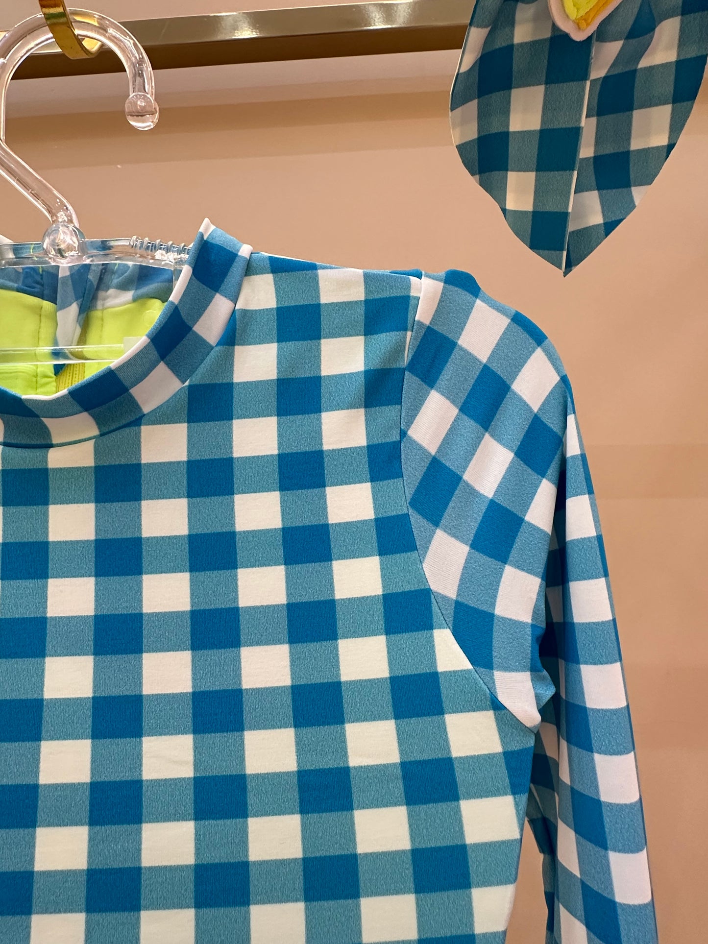Body Infantil Aline Est. Vichy Limão - Siri Kids