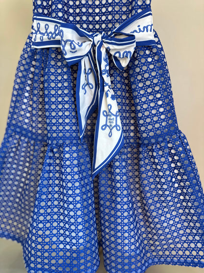 Vestido Infantil Tule Bordado Midnight - Animê