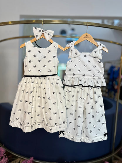 Vestido Infantil Maxi Laço Costas Lacinhos - Pituchinhus