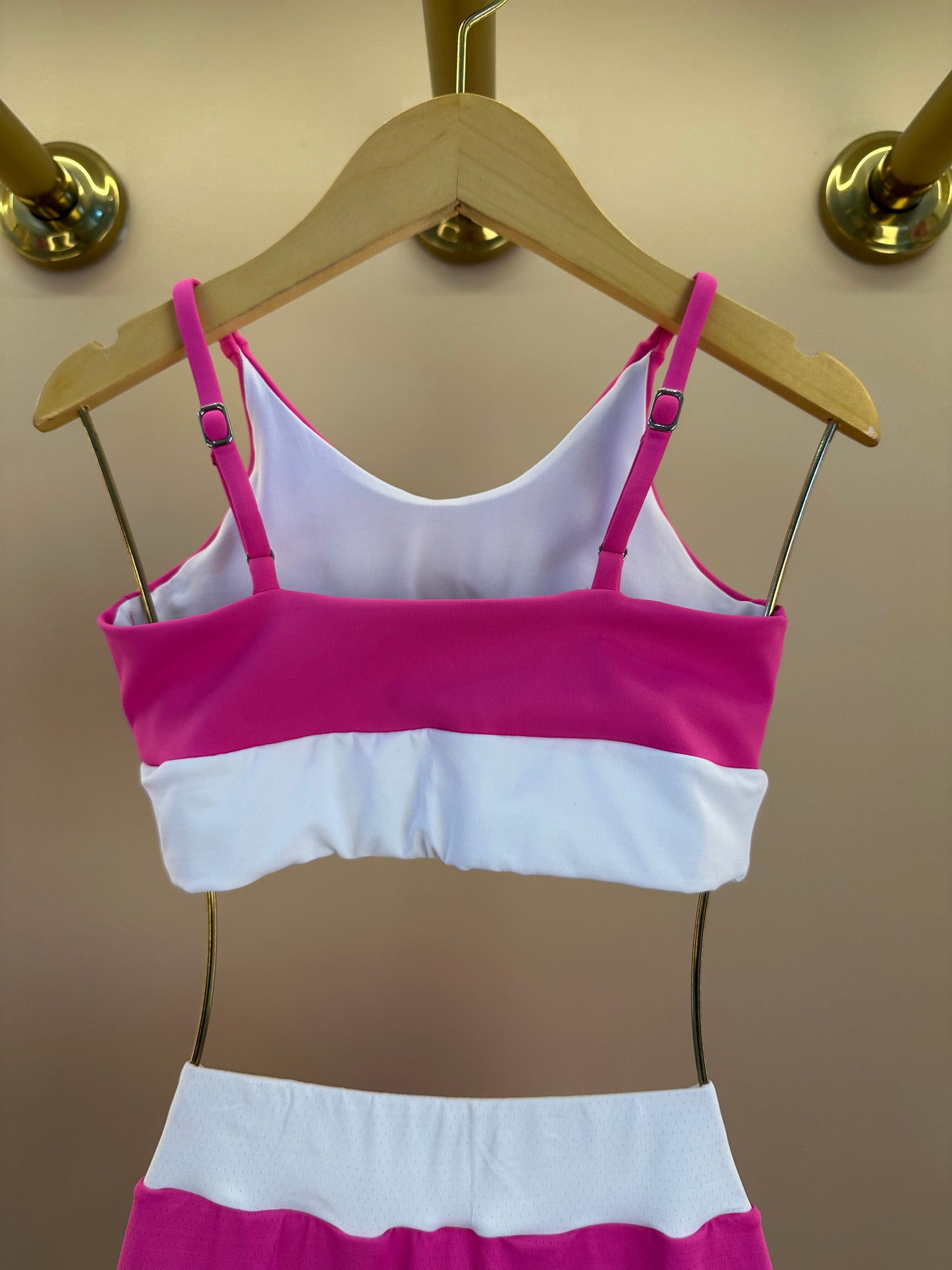 Conjunto Infantil Top Sara Six e Saia Fernanda Dry Badminton - Siri Sport
