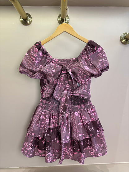 Conjunto Teen Bata Estampada Floral e Short-Saia Floral - Two In