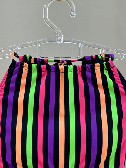 Biquíni Teen Cropped Bia Stripes - Siri Kids