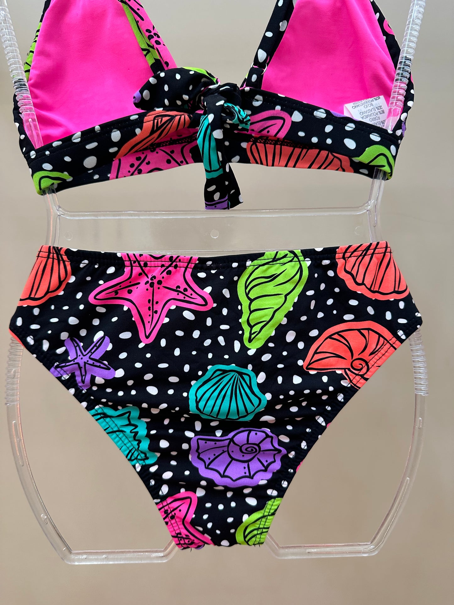 Biquini Teen Cortininha Adriana Est. Shell - Siri Kids