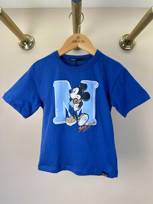 T-Shirt Infantil Estampa Mickey Mouse - Youccie
