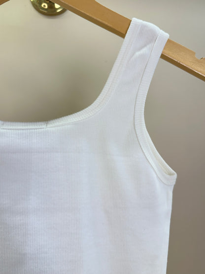 Blusa Teen Cropped Off White e Preto - Vanilla Cream