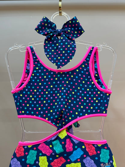 Maiô Infantil Carol Est. Gummy - Siri Kids