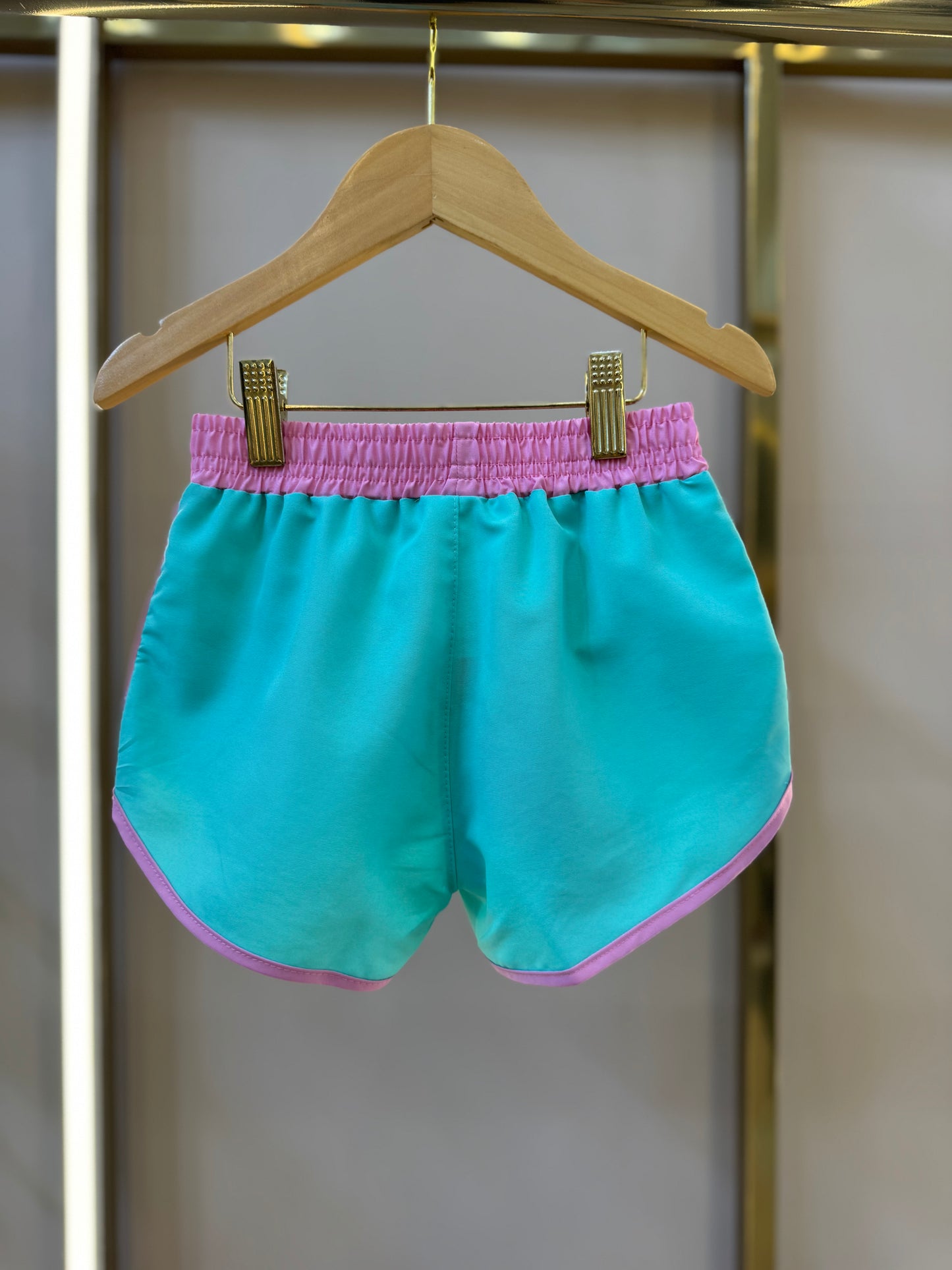 Shorts Infantil Letícia Verde Claro - Siri Kids