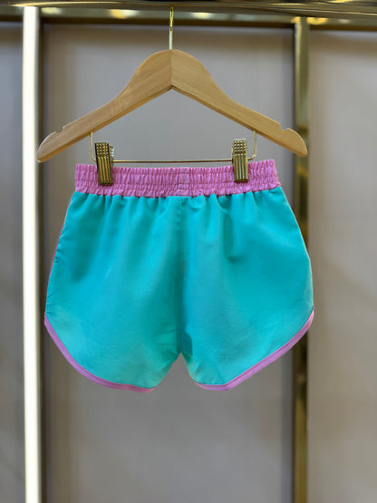 Shorts Infantil Letícia Verde Claro - Siri Kids