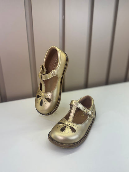 Sapato Infantil Antônia Dourado - Gracia