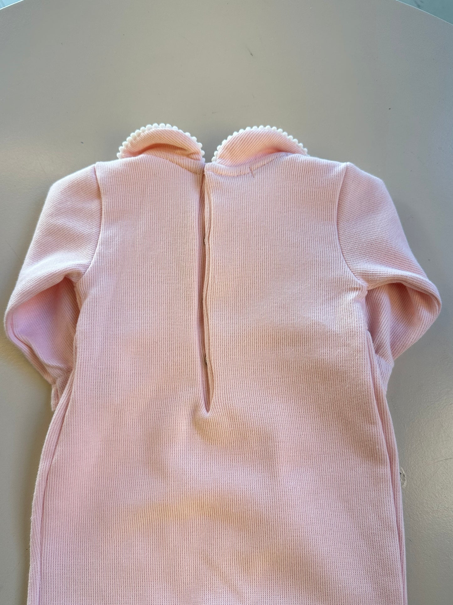 Saída de Maternidade de Algodão Luxo Rosa - Roana