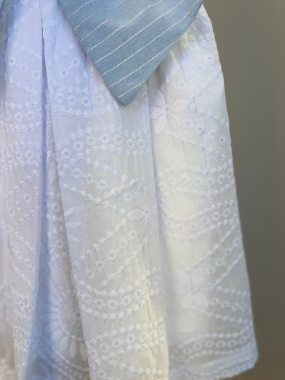 Vestido Infantil Big Laço e Laise - Luluzinha