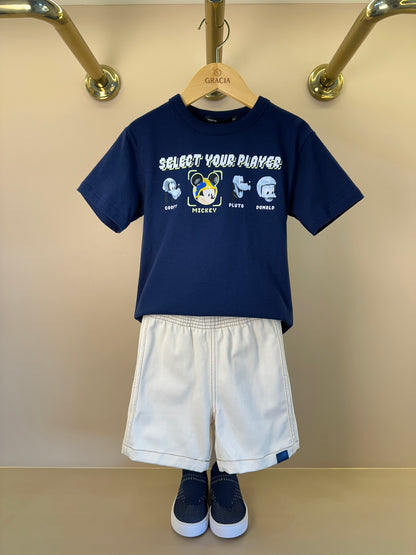 T-Shirt Infantil Select Player Mickey Mouse - Youccie