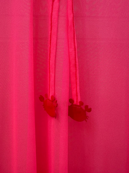 Kaftan Infantil Iris Rosa Fluor - Siri Kids