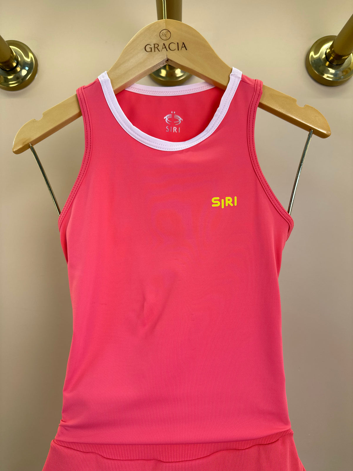 Conjunto Infantil Regata Júlia Chloe e Saia Flávia Beach Tennis