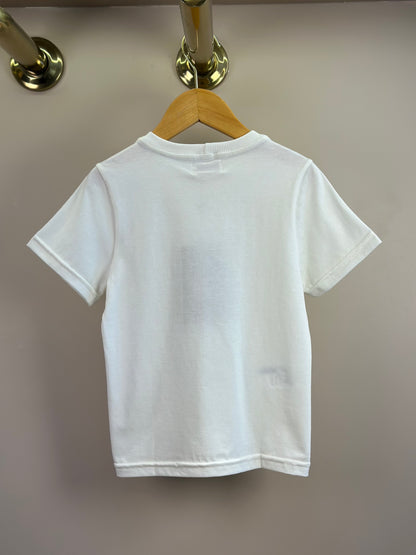 Camiseta Infantil Algodão Teddy Jaqueta Off White - Dame