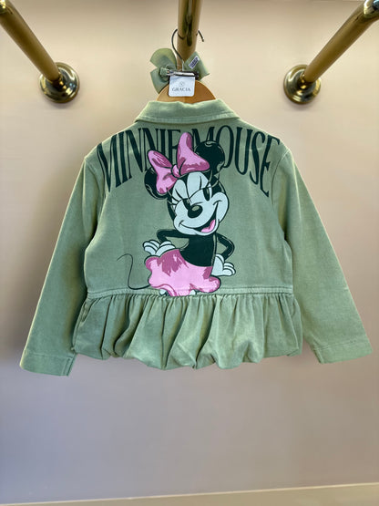 Jaqueta Infantil Minnie Verde Forest - Animê