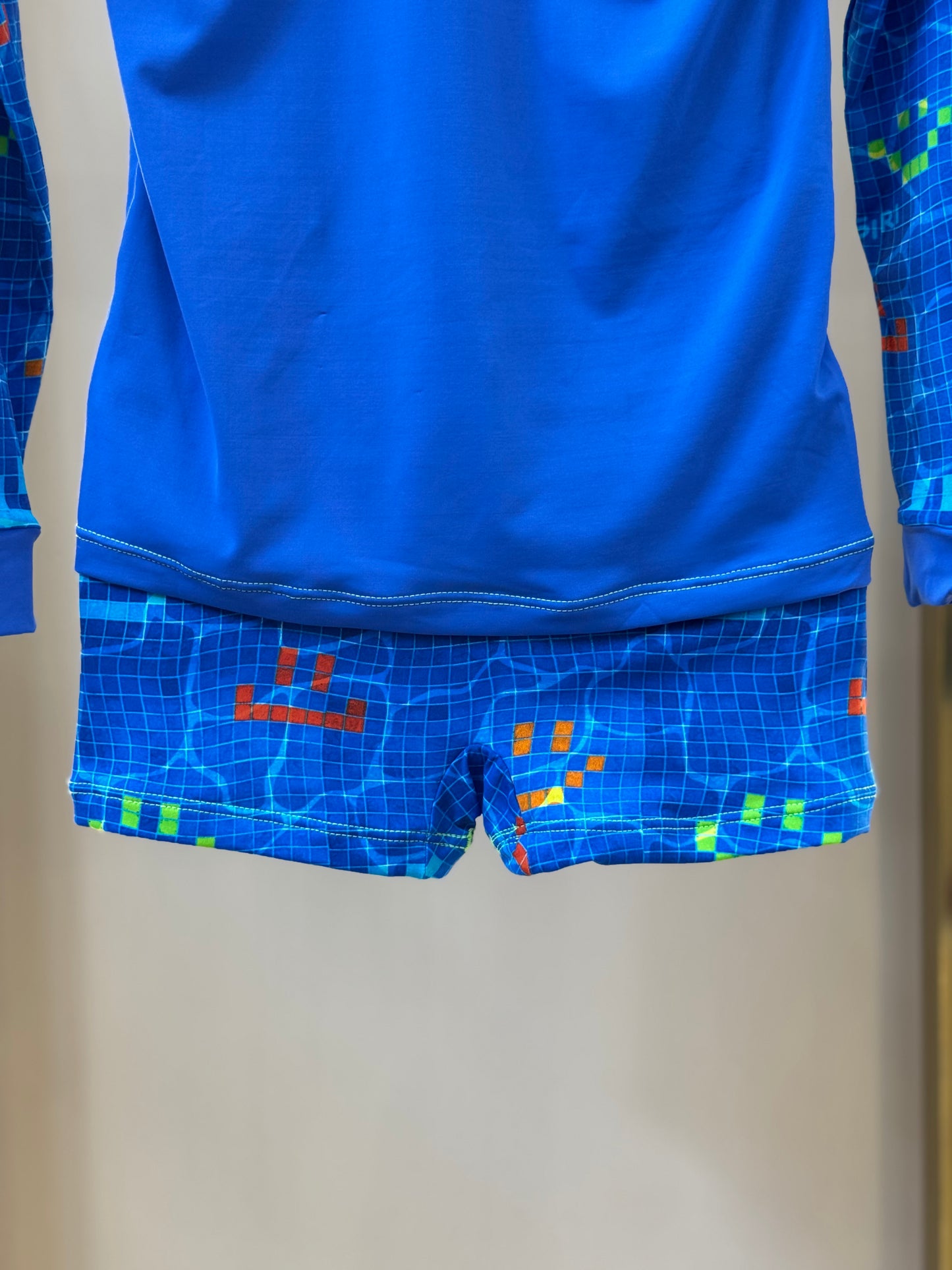 Conjunto Infantil Blusa ML e Sunga Lucca Aqua Play - Siri Kids