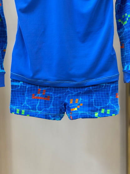 Conjunto Infantil Blusa ML e Sunga Lucca Aqua Play - Siri Kids