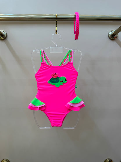 Maiô Infantil Inter Tamy Aplic Est Turtle - Siri Kids