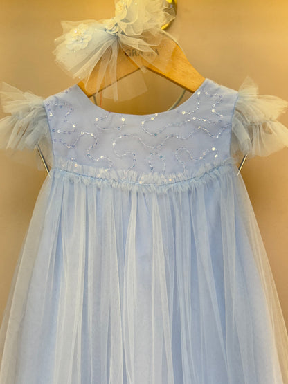 Vestido Infantil com Tule - Petit Cherie