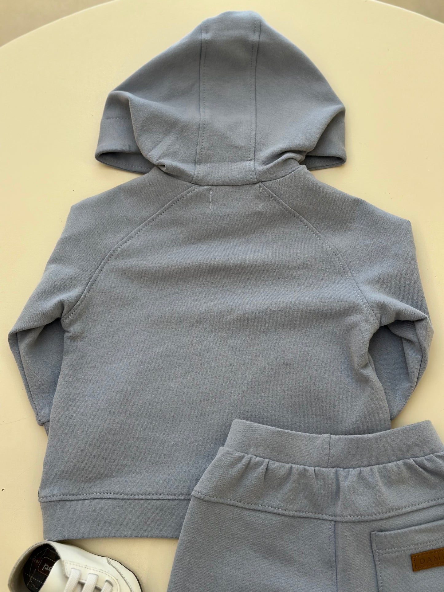 Conjunto Bebê Moletom Agasalho e Calça Teddy Bethoven Delavê - Dame