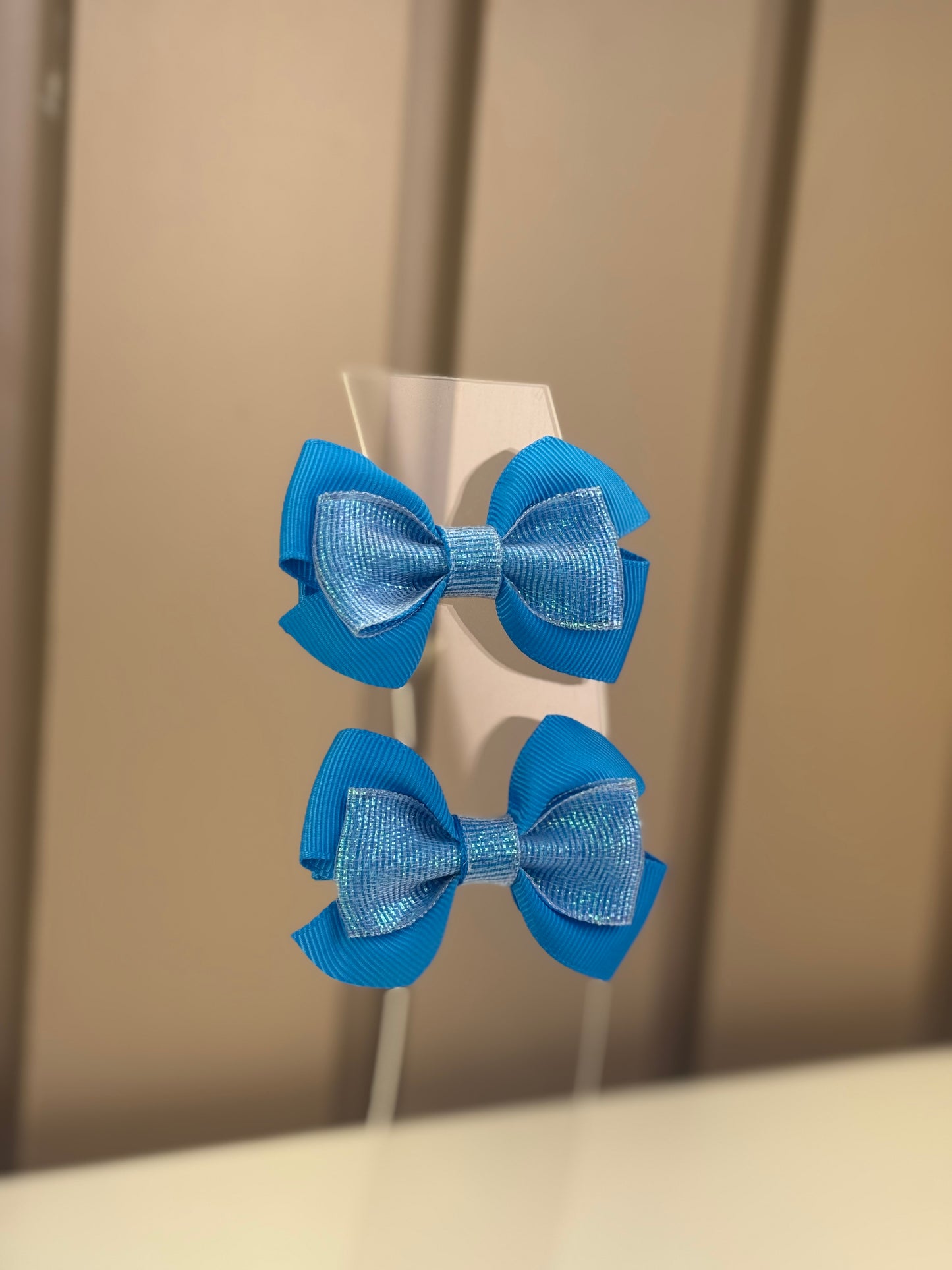 Laço Infantil Special Boreal Azul Celeste Parzinho P - Gracia