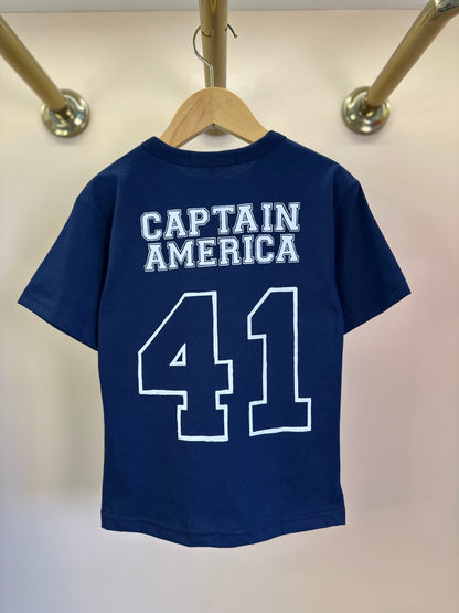 Camiseta Infantil Capitão América Licenciada Marvel - Youccie