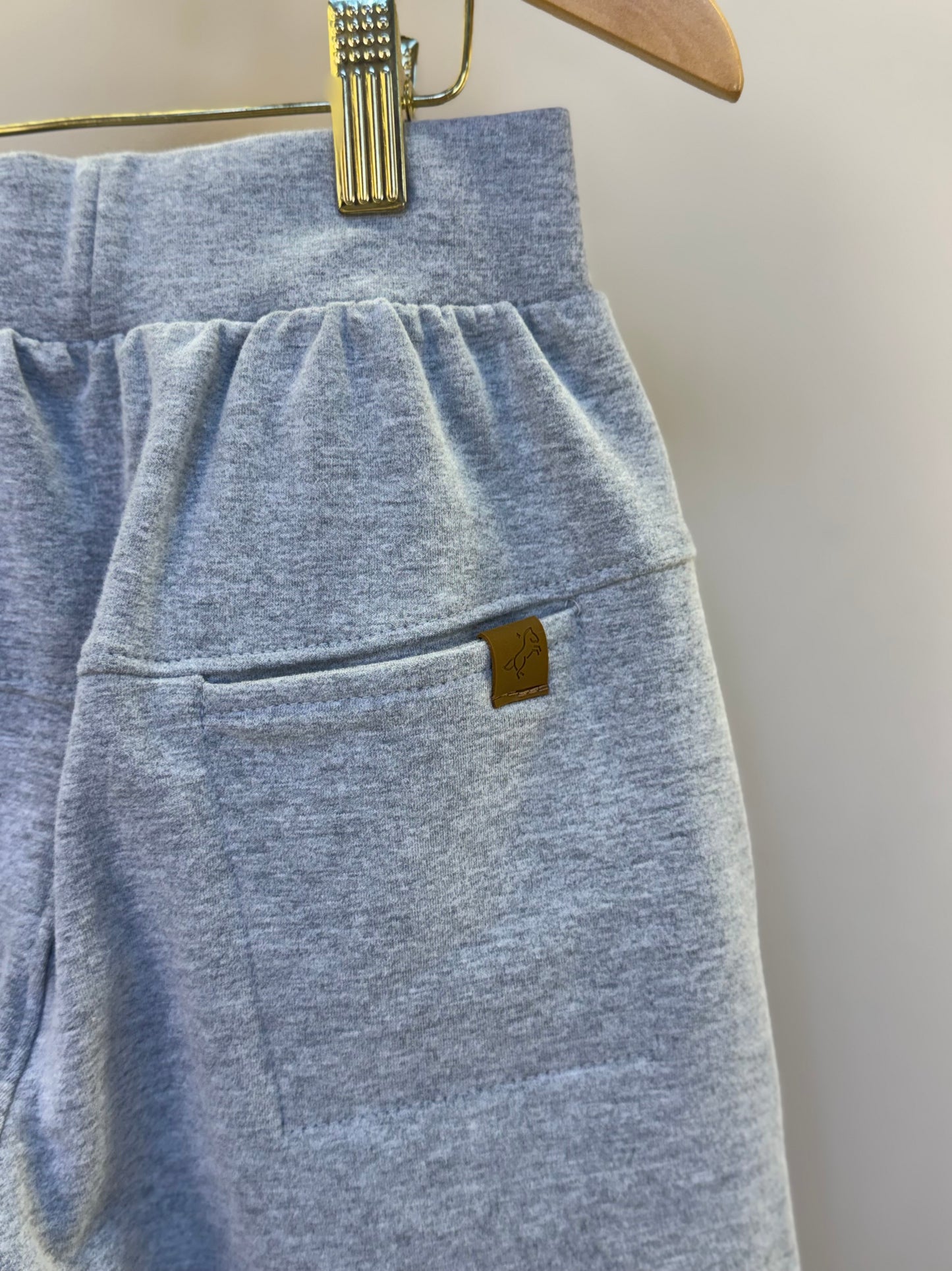 Bermuda Infantil Moletom Básica Cinza - Dame