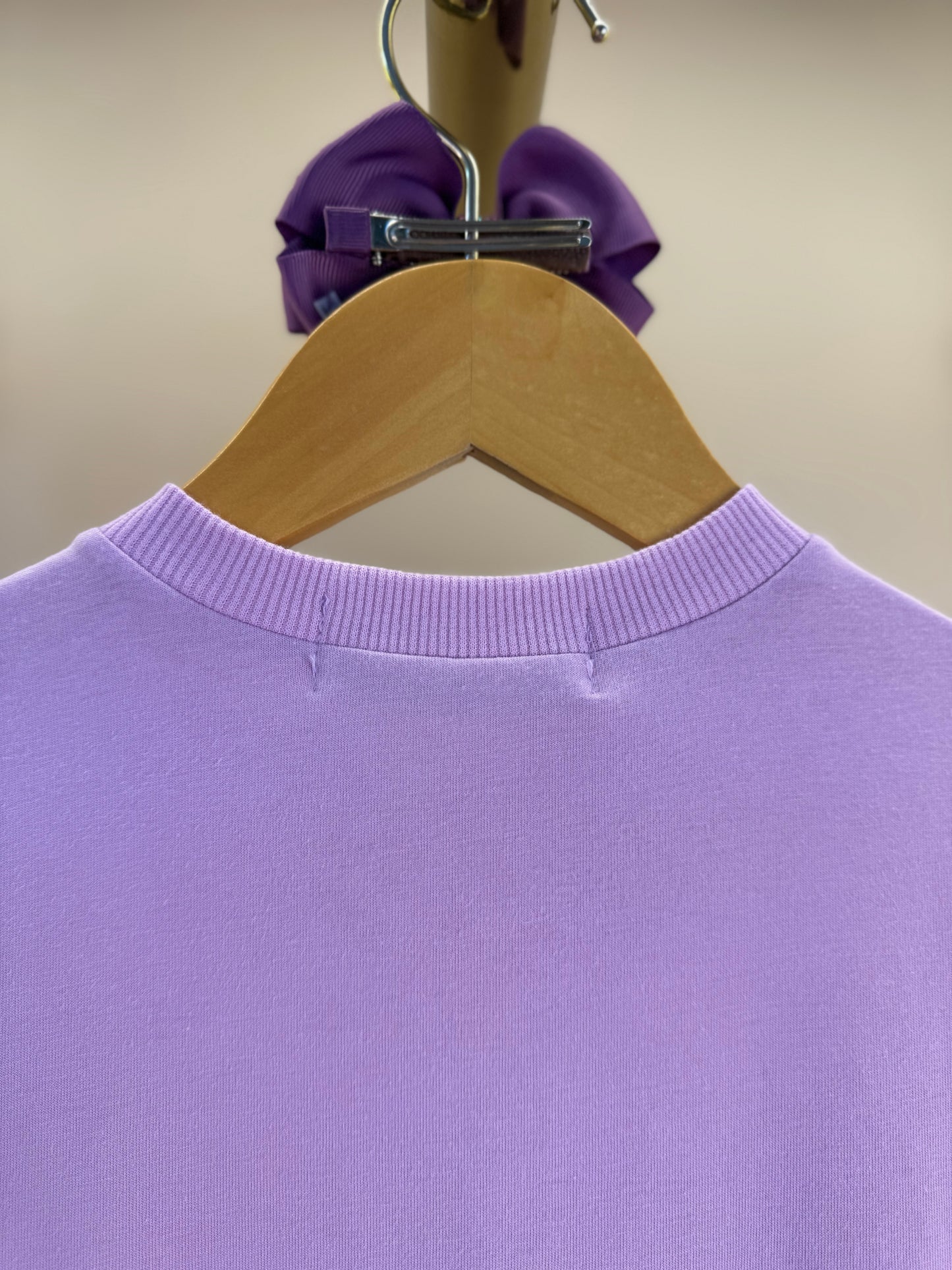Vestido Infantil Lenço Lilás Orquídea - Animê
