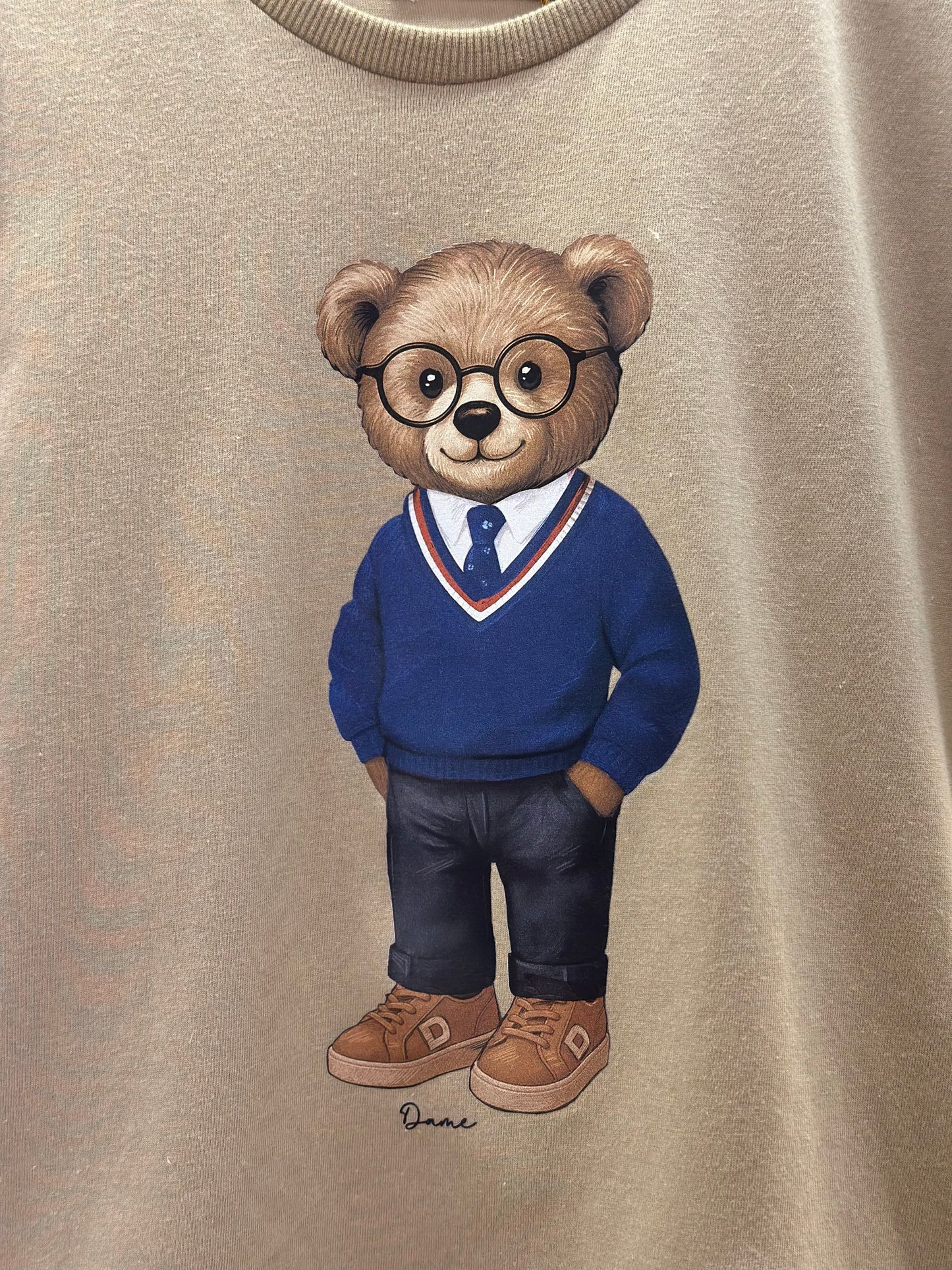 Camiseta Infantil Algodão Teddy University Fendi - Dame
