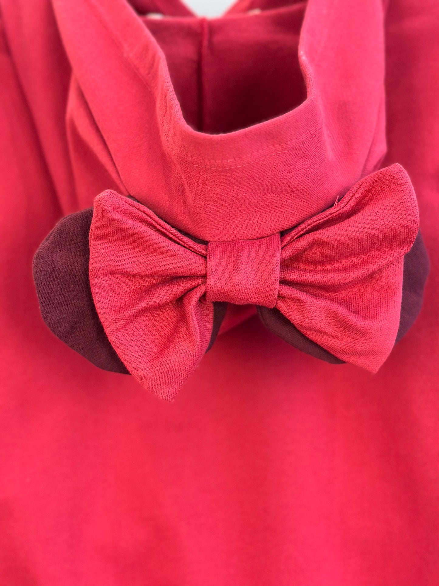 Conjunto Infantil Casaco Capuz e Orelha Minnie e Legging Cranberry - Animê