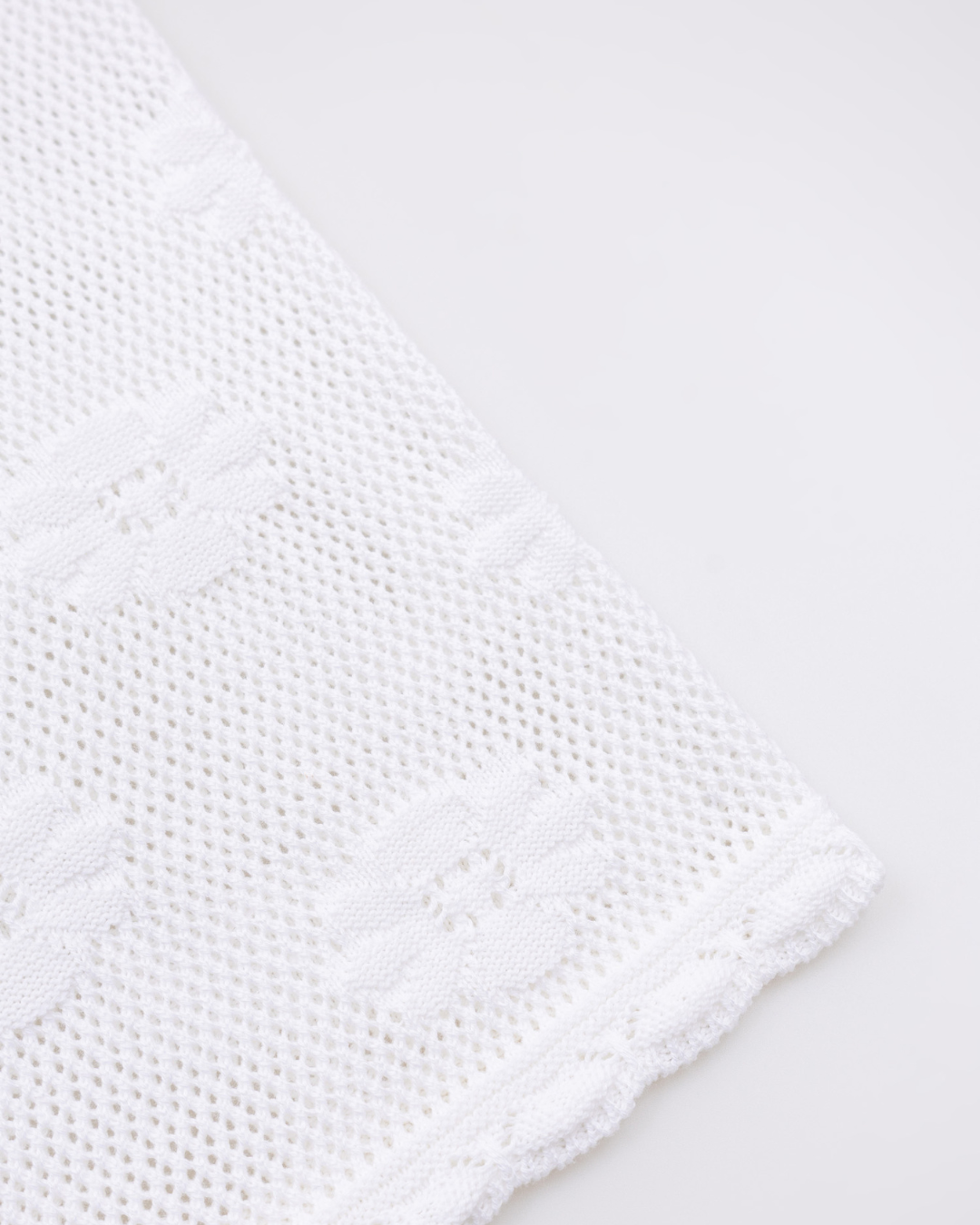 Calça Infantil Tricot Ponto Rendado Flores - Pituchinhus