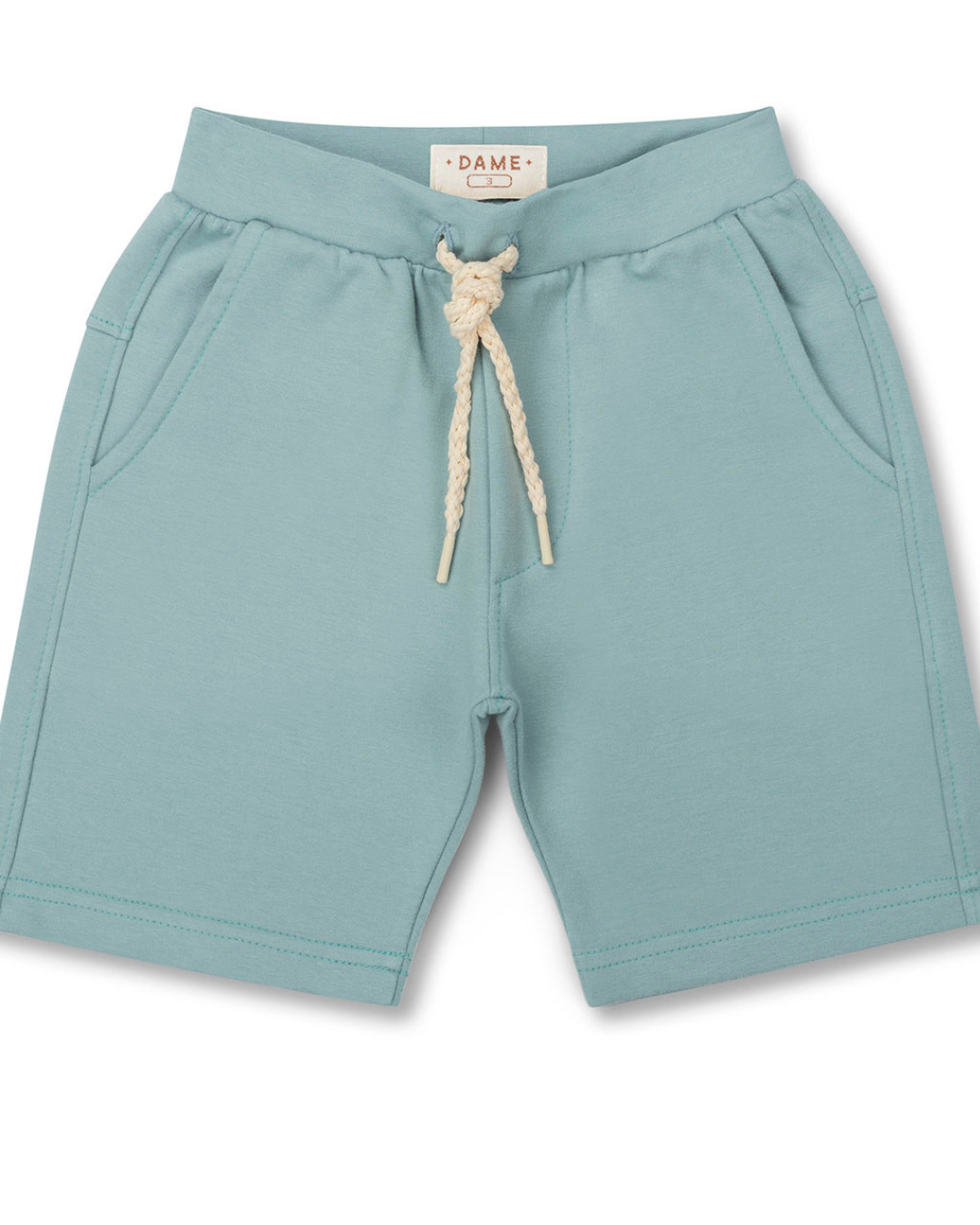 Conjunto Infantil Camiseta Algodão Teddy Conversível Malibu e Bermuda Básica Moletom Algodão Malibu - Dame