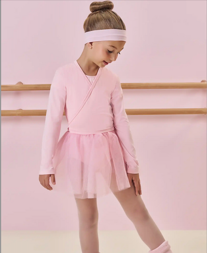 Bolero Infantil em Malha Rosa Claro - Infanti