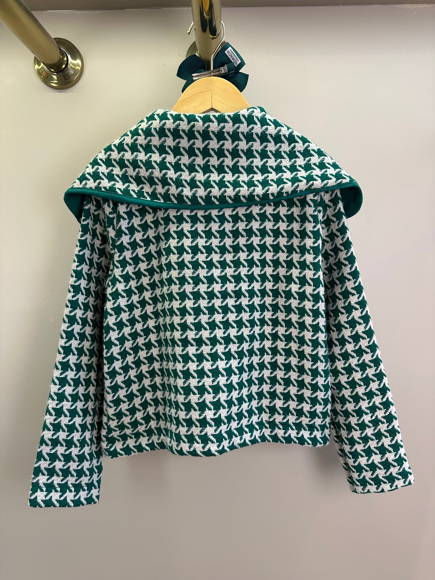Casaco Infantil de Tweed Xadrez - Animê