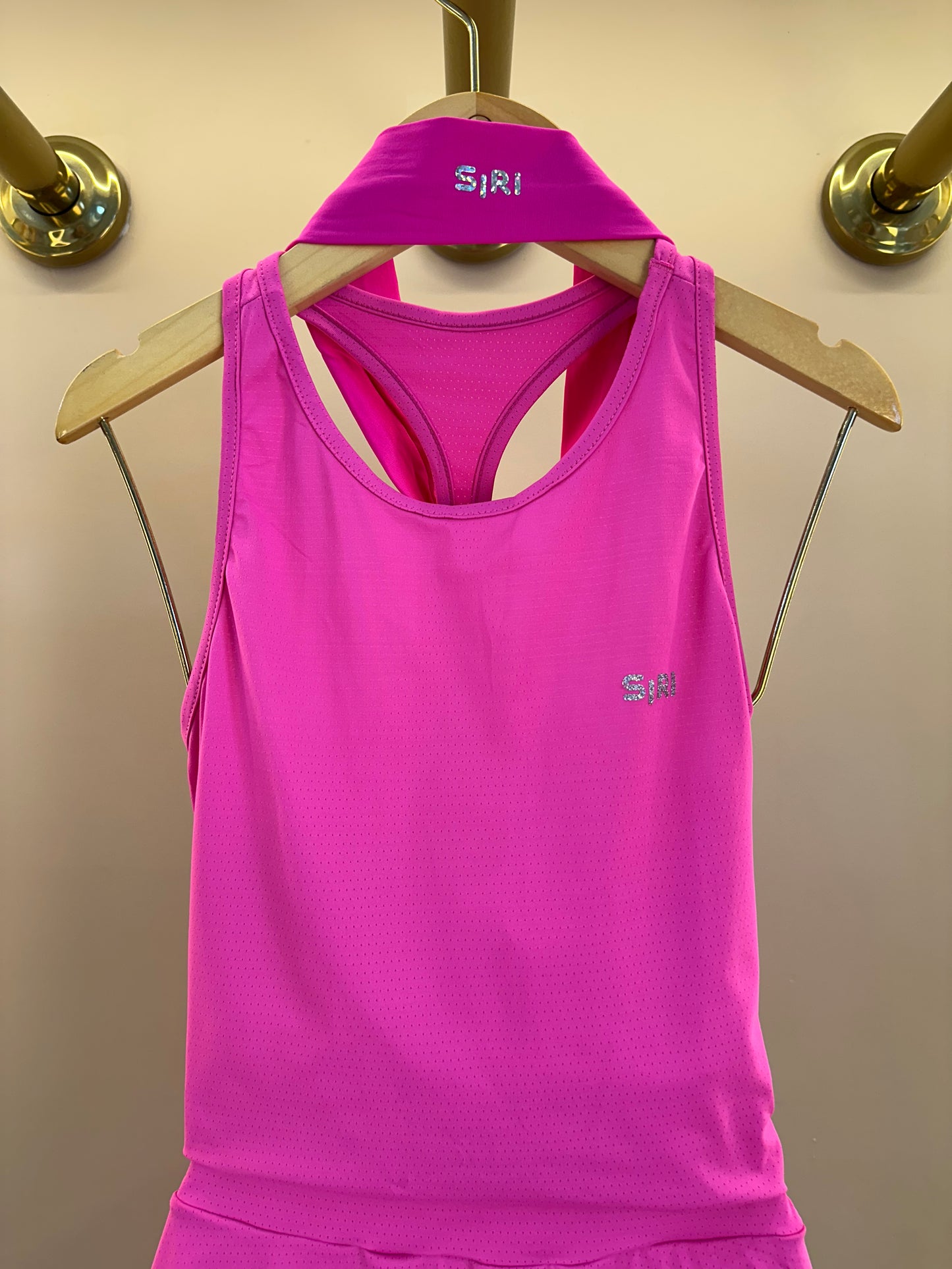 Conjunto Infantil Regata Sara Dry e Saia Luiza Dry Badminton - Siri Sport