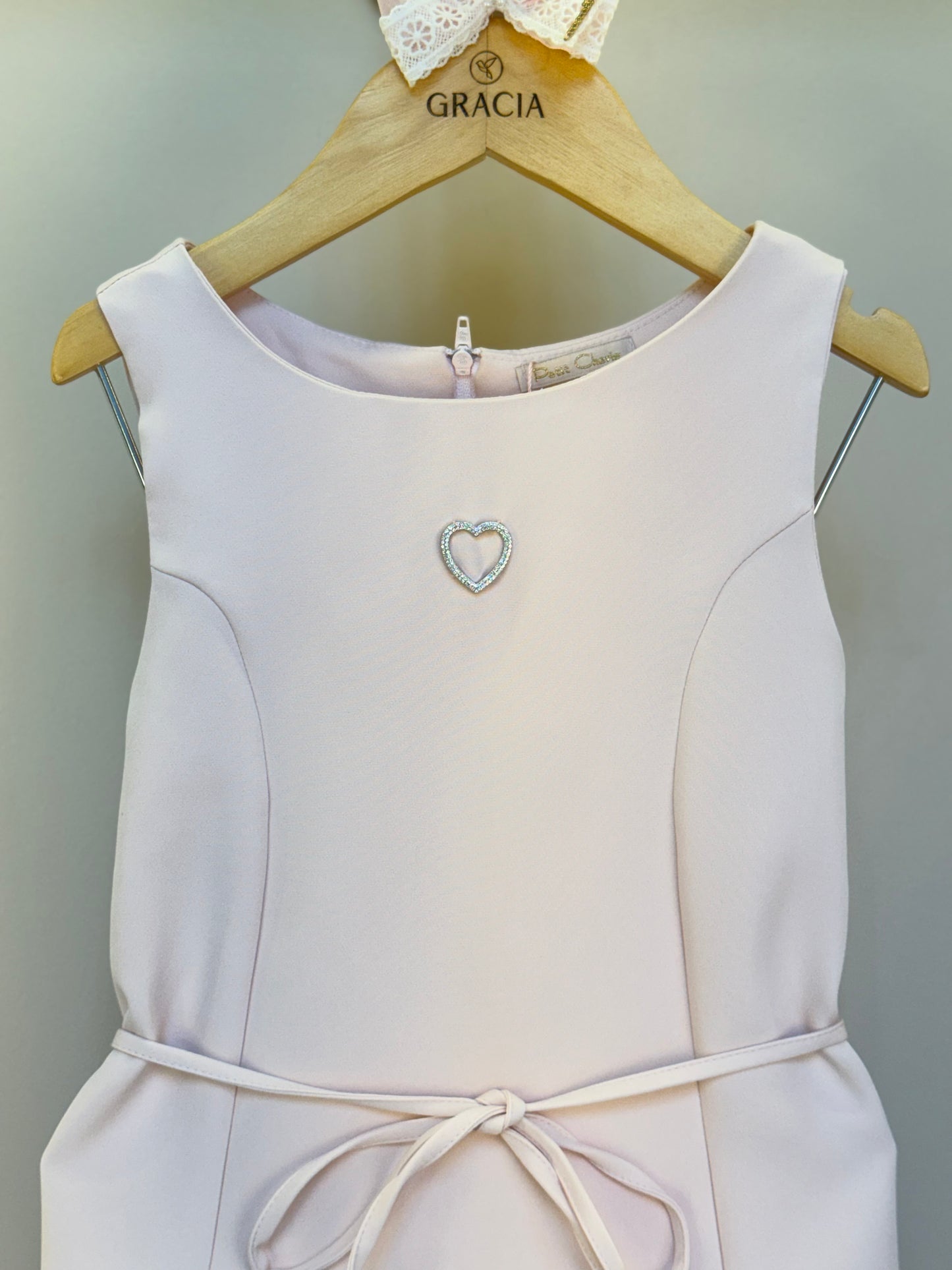 Vestido Infantil Afaiataria com Laço e Tule - Petit Cherie
