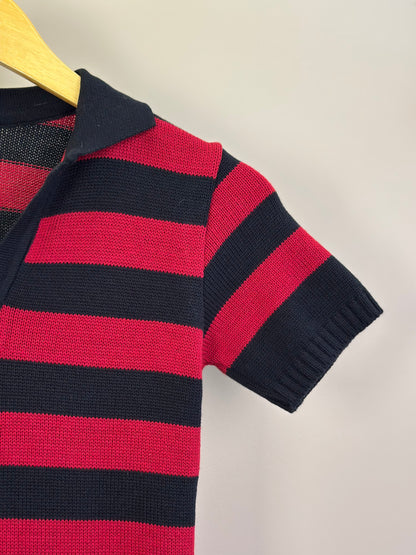 Vestido Teen Polo Tricô Balonê - Two In