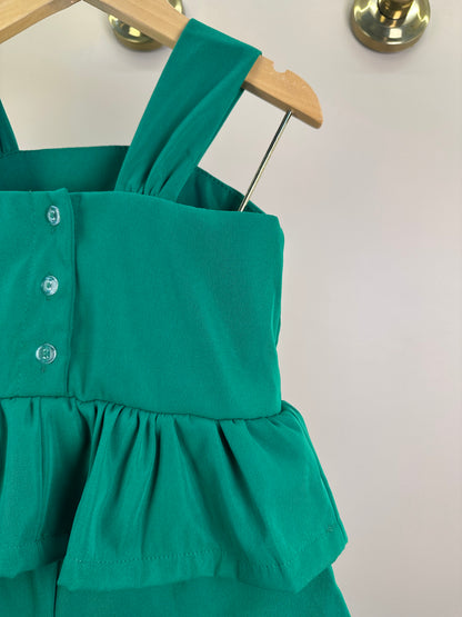 Conjunto Infantil  Blusa com Laço em Sarja e Short Sarja - Mon Sucre