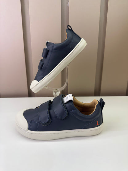 Tênis Infantil Couro Ramp Navy White - Tip Toey Joey