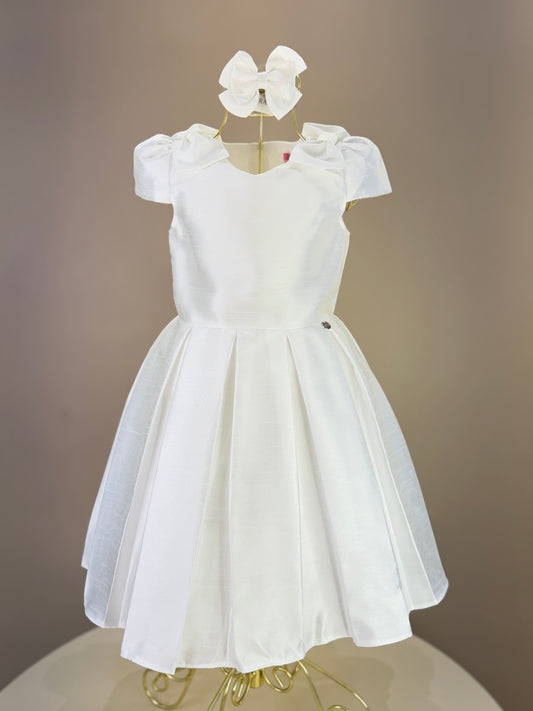 Vestido Infantil Festa Shantung - Mon Sucre
