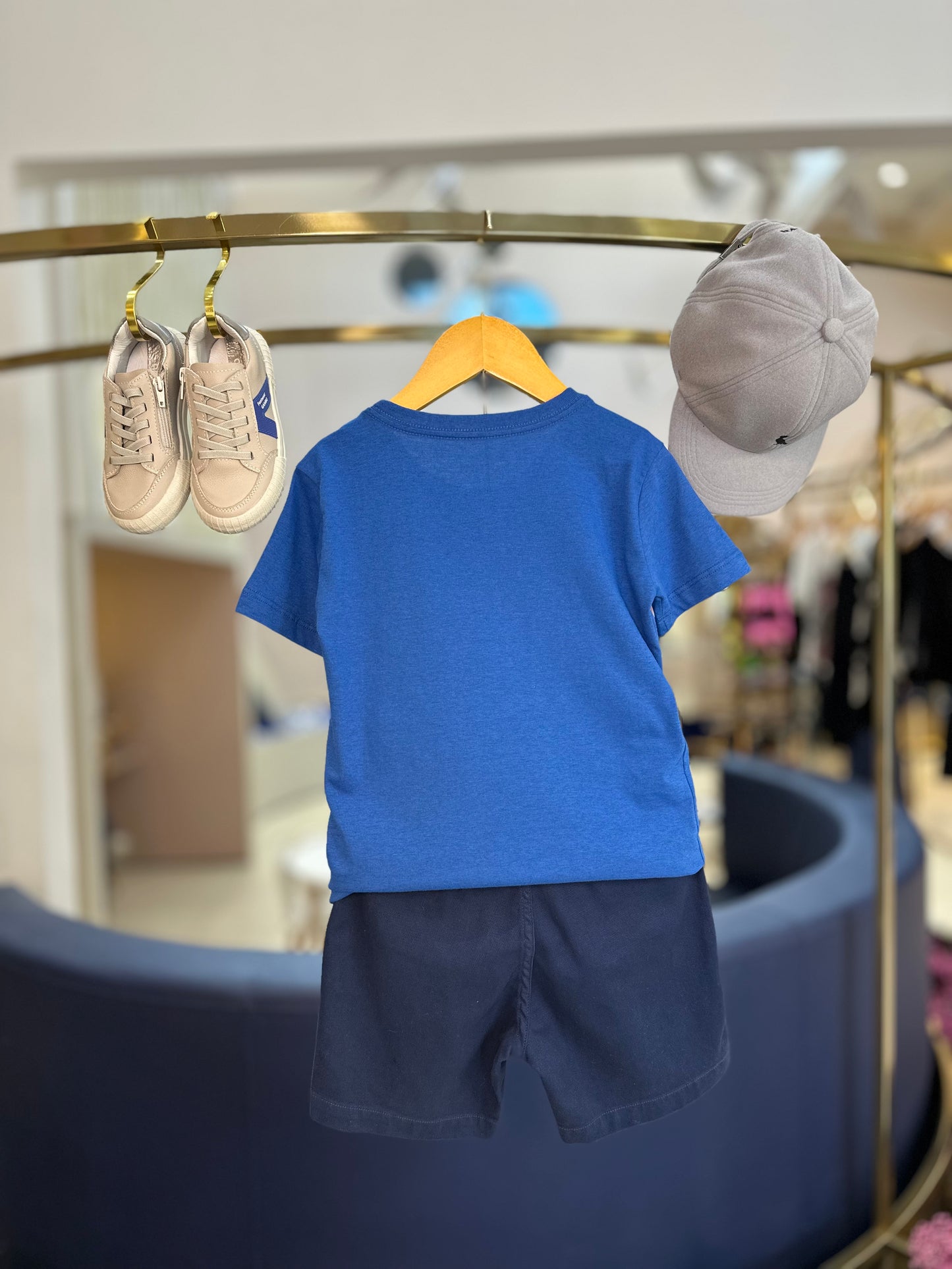 Camiseta Infantil SM Paris Royal - Reserva Mini