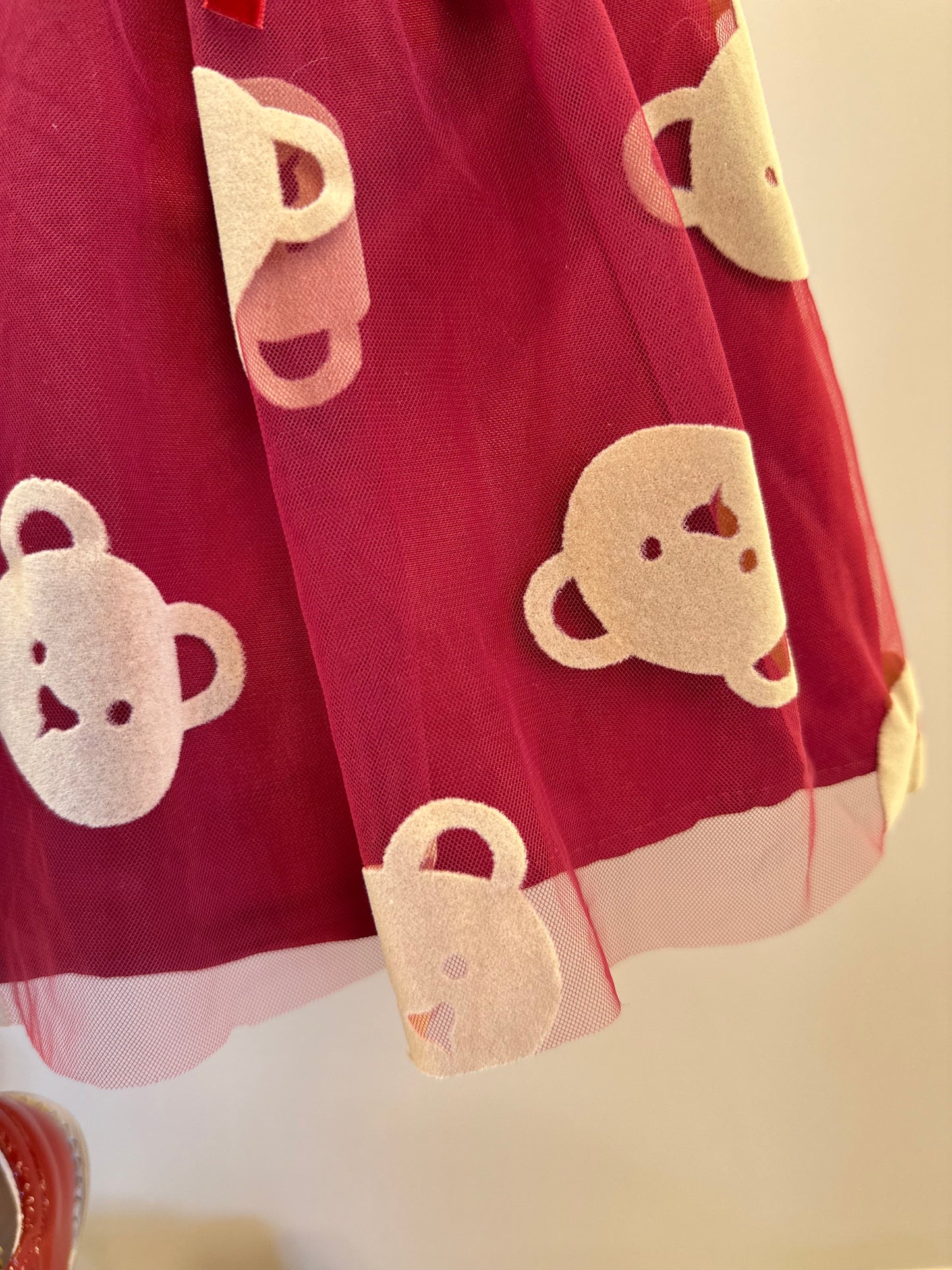 Conjunto Infantil Blusa  New Real Ursa e Saia de Tule Ursas - Momi