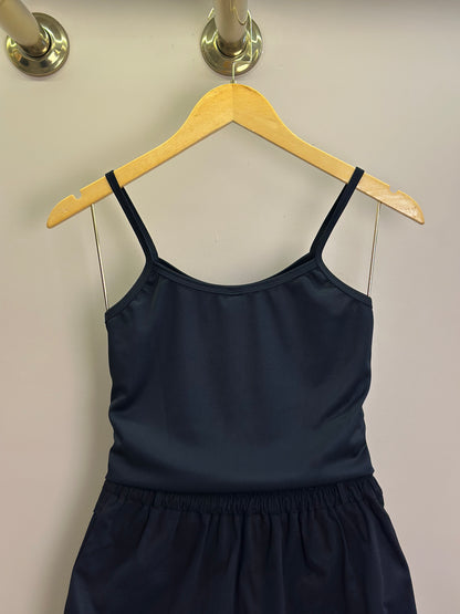 Conjunto Teen Blusa ML Tule Estrelas e Saia Sarja com Pregas Preta - Two In