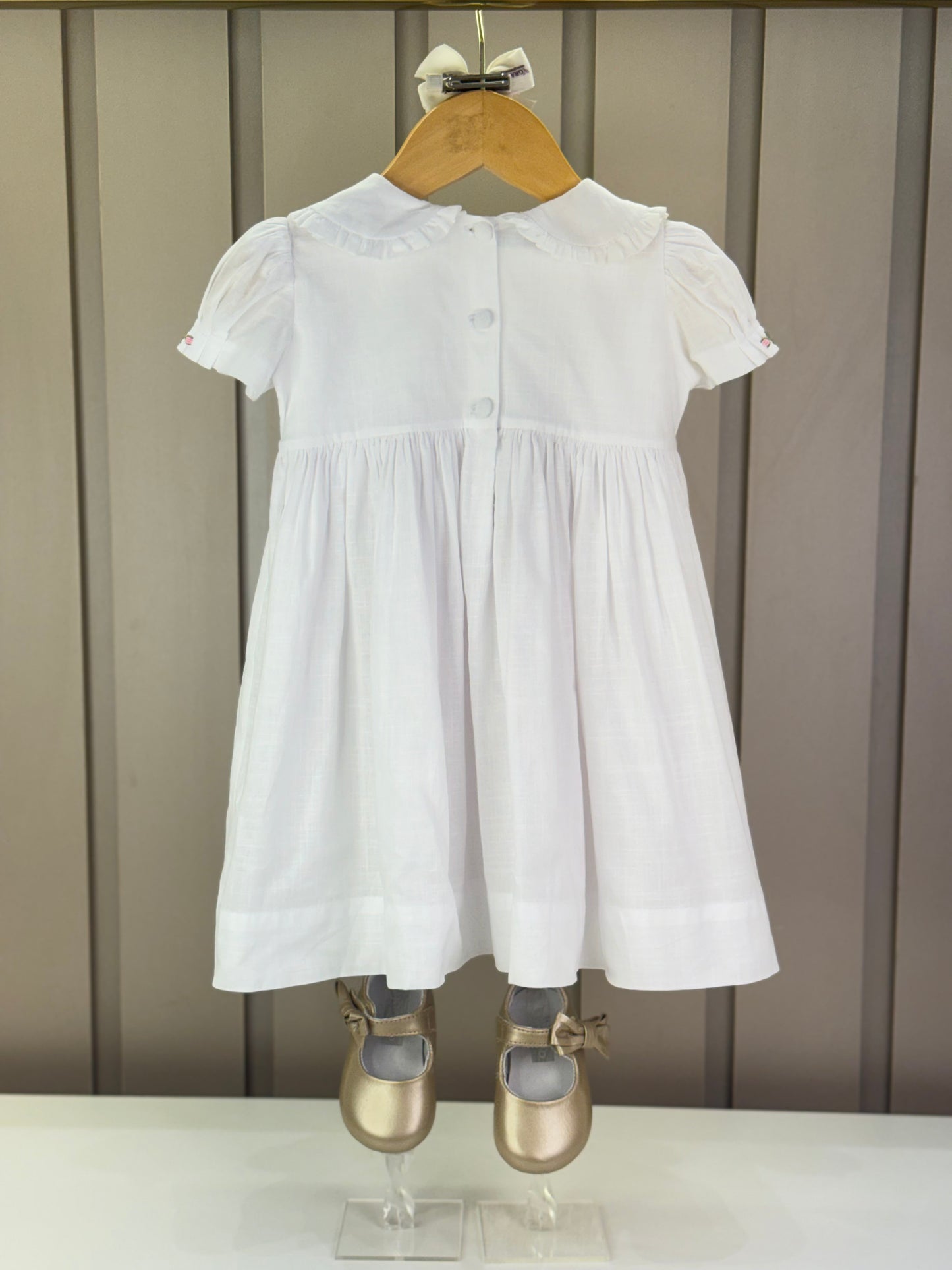 Vestido Bebê Daniela Branco - Gracia