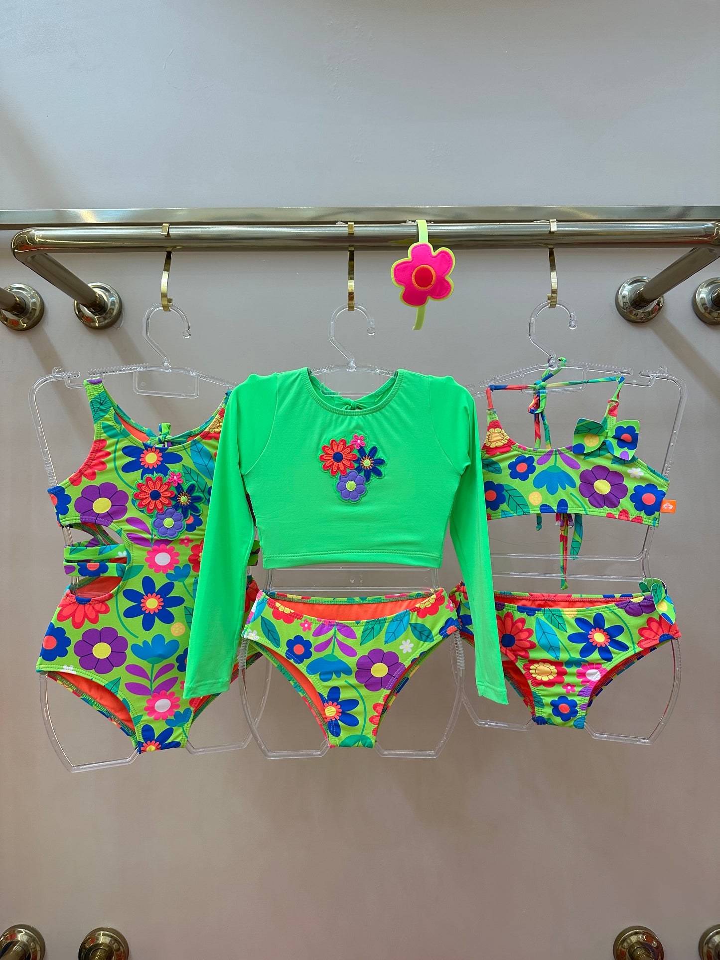 Maiô Infantil  Gabriela Est. Jardim - Siri Kids