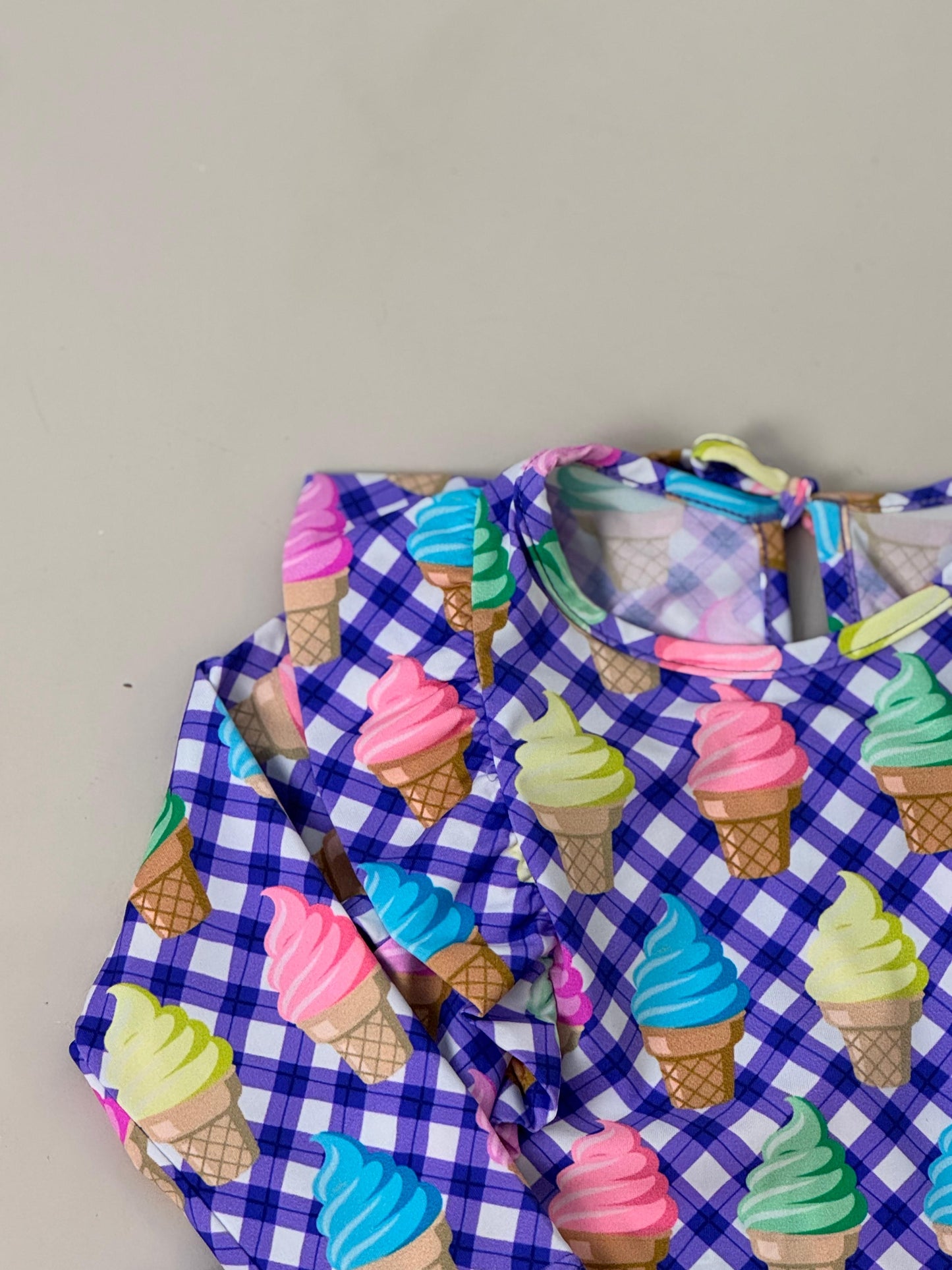 Body Bebê Jaque Ice Cream - Siri Kids