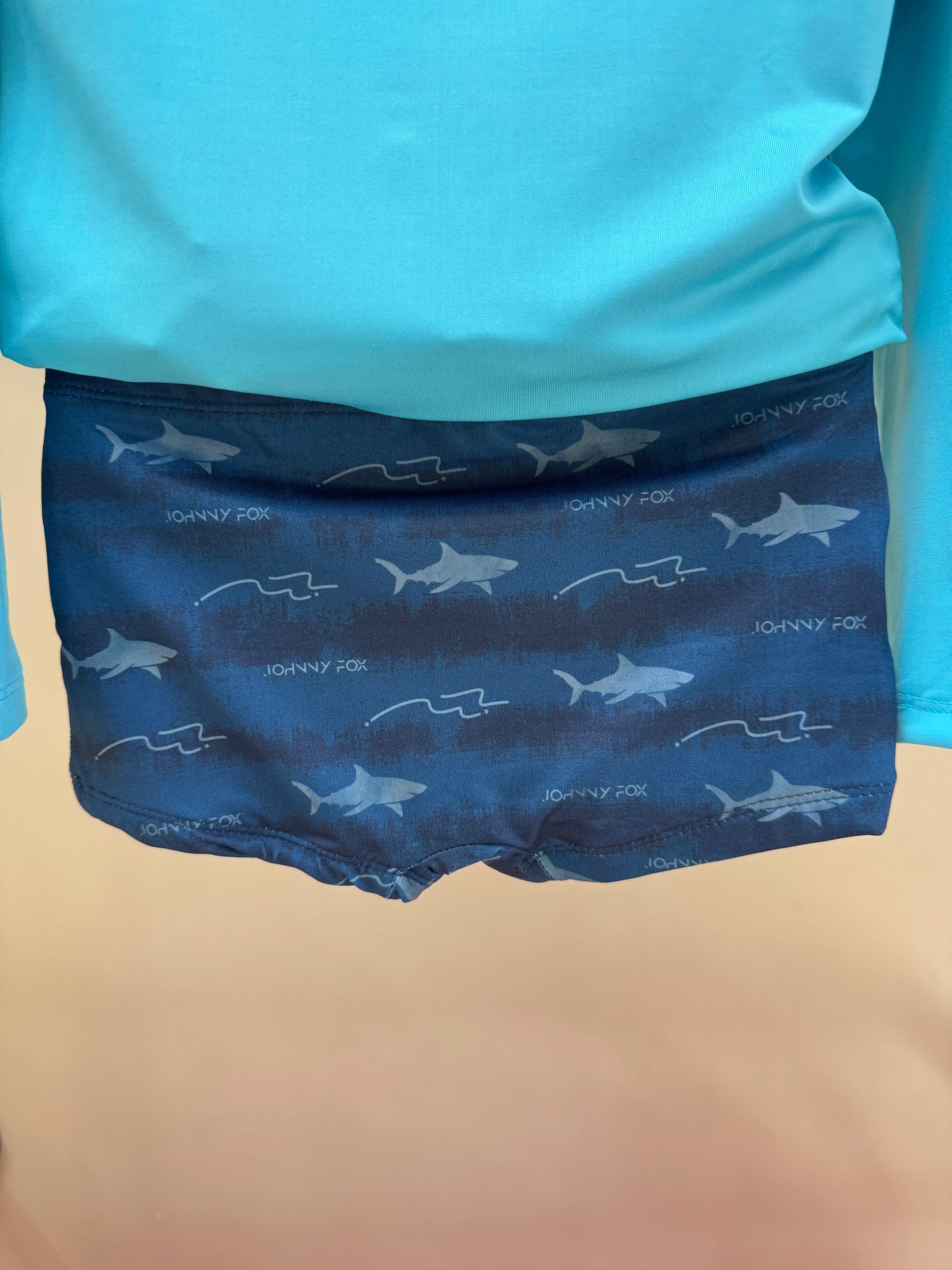 Conjunto Infantil Blusa Manga Longa Solar e Sunga Aquarius - Little Johnny