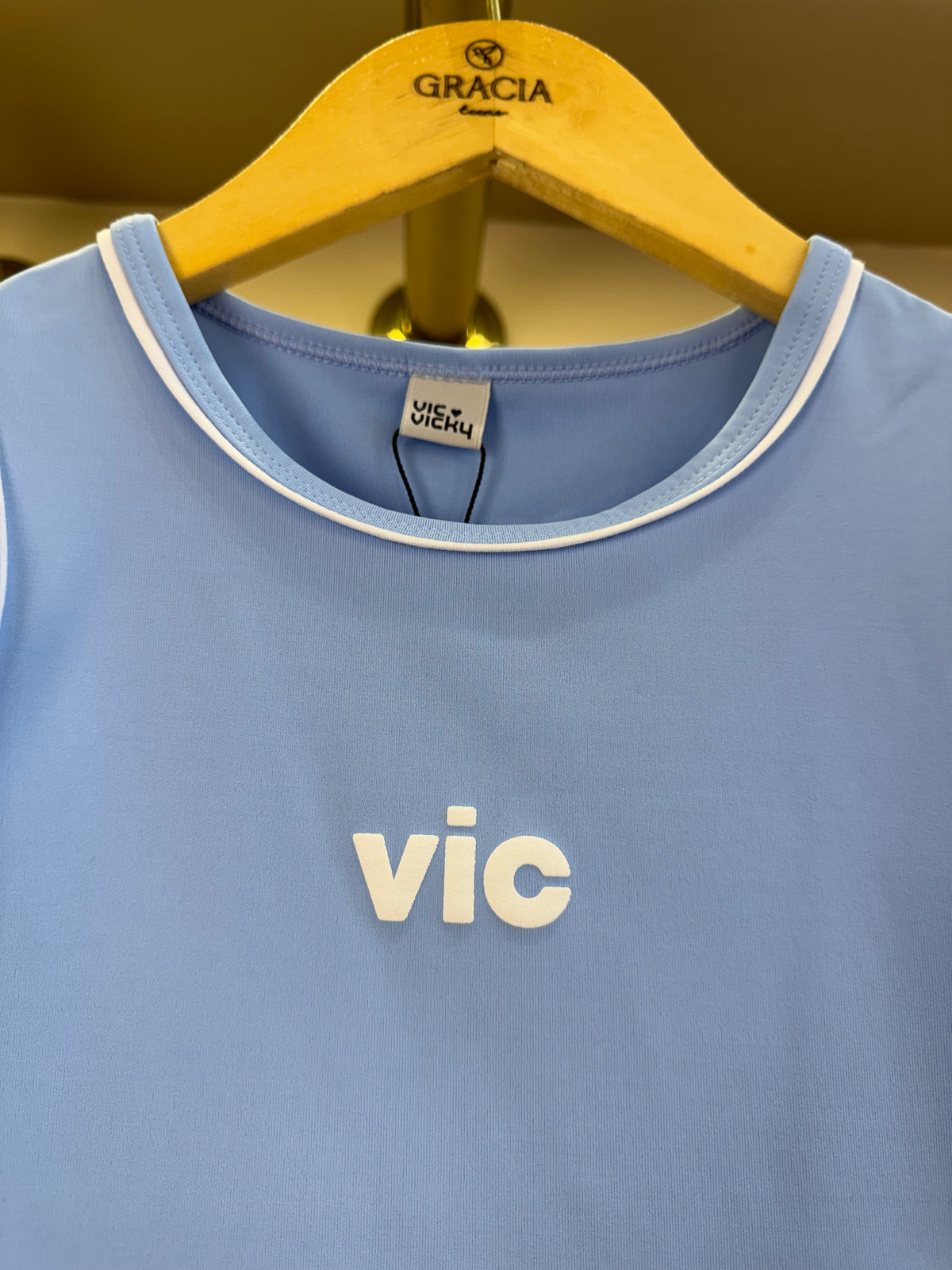 Conjunto Teen Blusa Regata e Saia Yuki - Vic Vick